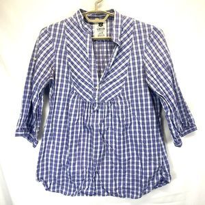 Vintage Levi's Women's Size S 3/4 Sleeve Original Brand Pullover Peasant Blouse